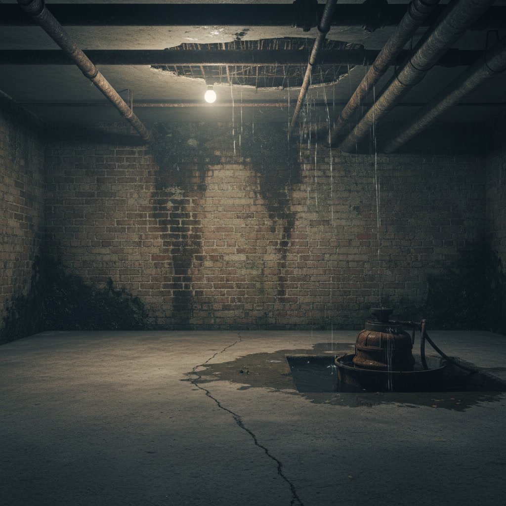Professional polyurea waterproofing coating installation in Manhattan commercial basement
